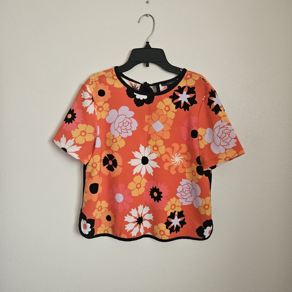 Retro Victoria Beckham For Target Floral Top